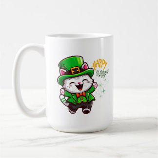 Mug Lucky Leprechaun Cat