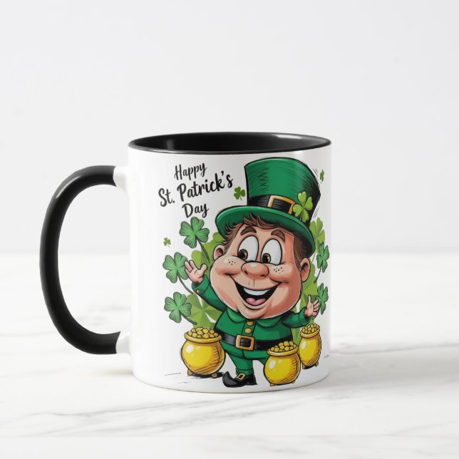 Mug Lucky Leprechaun Saint Patrick (Gauche)