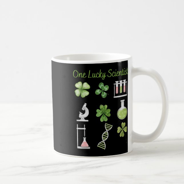 Mug Lucky To Be Science Beakers Chemistry Scientist Pa (Droite)