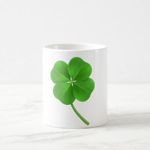 Mug Lucky trèfle à quatre feuilles