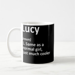 Mug LUCY Définition Personnalized Nom Funny Birthday G
