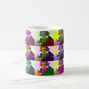 Mug Ludwig Van Beethoven Pop Art