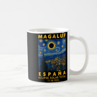 Mug Luf España Éclipse Solaire Totale 2026 Œuvre d'Art