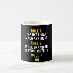 Mug L'Ukraine, racines ukrainiennes, drapeau de l'héri