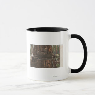 Mug Lumberjacks Couper un séquoia