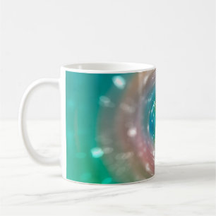 Mug Lumière Bokeh, lumières taches floues chatoyantes 