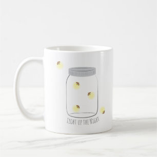 Mug Lumière dans la nuit - lucioles