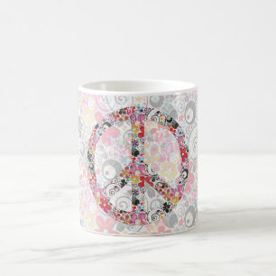 Mug Lumière de la paix I   FlowerPower de flower powe