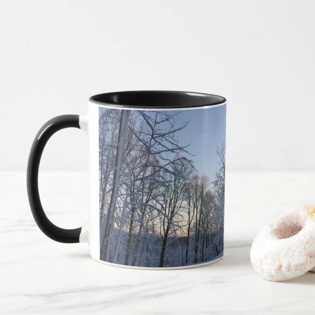 Mug Lumière du matin d'hiver I (Avec donut)