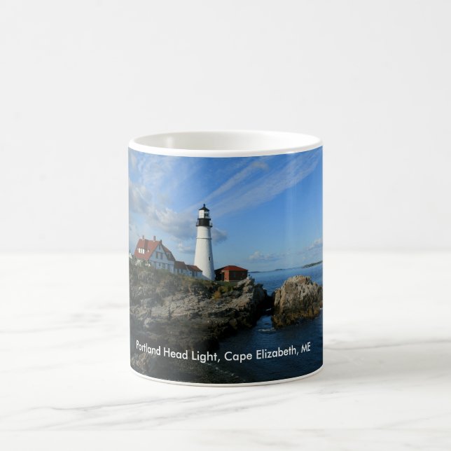Mug Lumière principale de Portland, cap Elizabeth, JE (Centre)