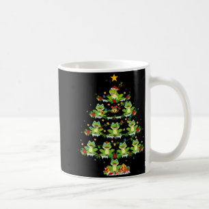 Mug Lumières de Noël Santa Tree Frog Arbre de Noël Pre