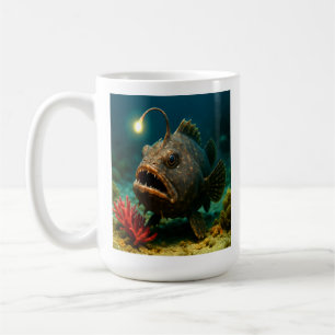Mug Luminosité de la mer profonde : le poisson-pêcheur