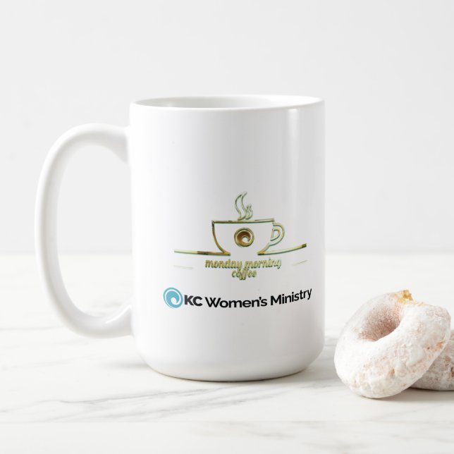 Mug Lundi Matin Coupe Du Café (Avec donut)