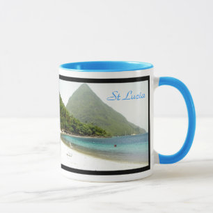 Mug lune de miel, lune de miel, St Lucia, St Lucia