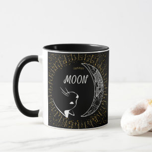 Mug Lune et chat, Céleste