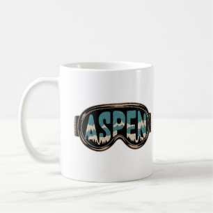 Mug Lunettes de ski Aspen Snowmass Colorado cadeaux de