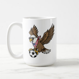 Mug Lunettes de soleil aigle de football USA cool vint
