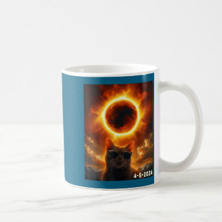 Mug Lunettes de soleil Chat T-shirt Selfie Éclipse tot