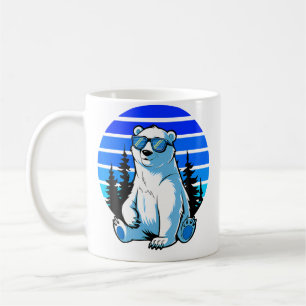 Mug Lunettes de soleil cool pour amateur d'animaux arc
