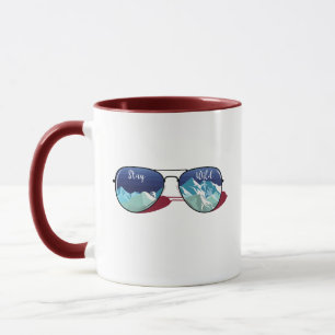 Mug Lunettes de soleil de montagne