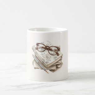 Mug Lunettes Journal Floral