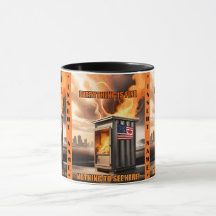 Mug L'unité nord-américaine : un Débardeur de la fumée