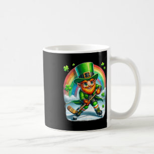 Mug Lutin jouant au hockey sur glace Saint Patrick
