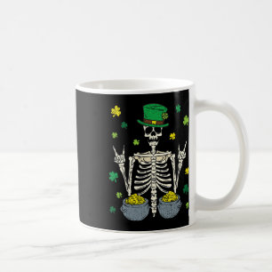 Mug Lutin squelette Saint-Patrick Shamrock Clou de gir