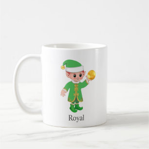 Mug Lutine de chance moderne avec calligraphie et mono