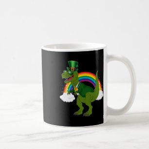 Mug Lutins Dinosaure T-rex Arc-en-ciel St Patrick