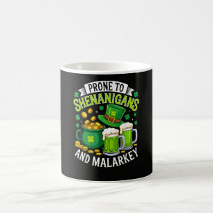 Mug Lutins irlandais de la Saint-Patrick enclins aux f