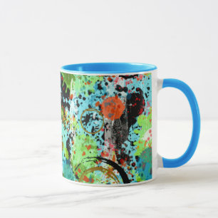 Mug Lutte alimentaire Abstraite