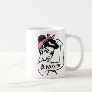Mug Lutter contre le cancer du sein guerrier Rosie Riv