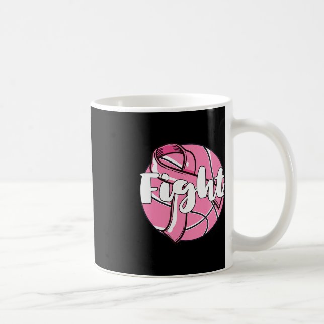 Mug Lutter Contre le cancer du sein Joueur de basket-b (Droite)