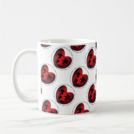 Mug Luv-A-Bull American Bulldog Pit Bull Heart