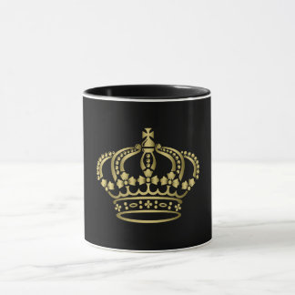 Mug Luxueux Gold Queen Crown