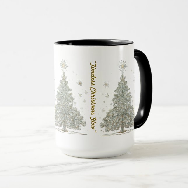 Mug “Luxury Holiday Radiance” (Devant droit)