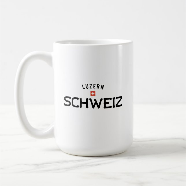 Mug Luzern Schweiz (Lucerne Suisse) (Gauche)