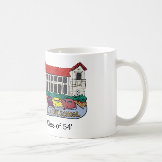 Mug Lycée de San Luis Obispo (Droite)