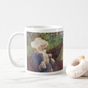 Mug Lydia Brodant dans le Jardin à Marly, Mary Cassatt