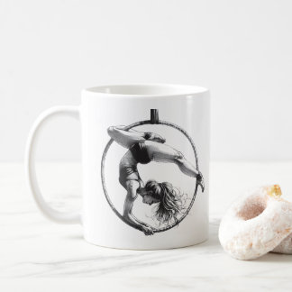 Mug Lyre Cerceau Aérien Nom Personnalisable