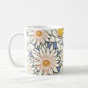 Mug Lys de lotus motifs à fleurs