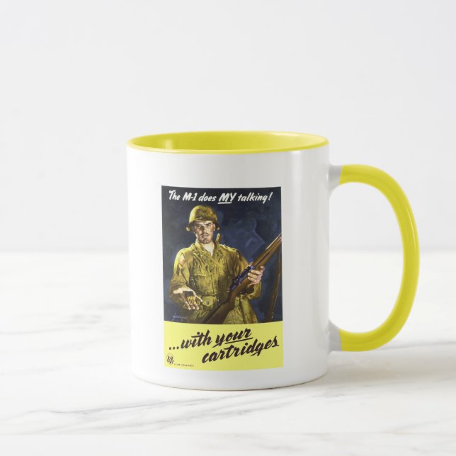 Mug M1 parle pour moi (Droite)