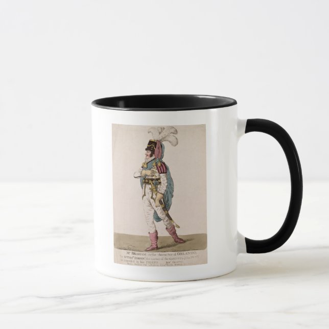 Mug M. Braham dans le caractère d'Orlando (Droite)