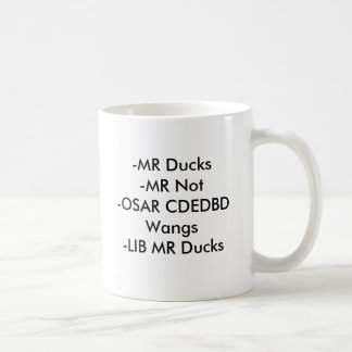 Mug - M. Canard-M.M. Duck de Wangs-BIBLIOTHÈQUE de