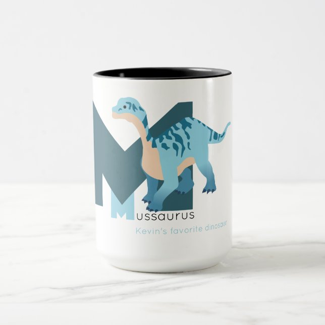 Mug M comme Mussaurus (Centre)