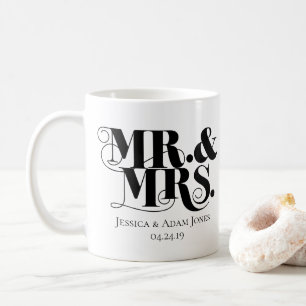 Mug M. et Mme conçoivent, cru, style élégant