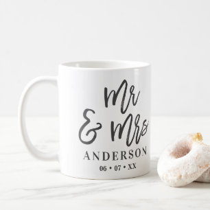 Mug M. et Mme mariage, photo préférez le cadeau