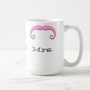 Mug M. et Mme Mustache ou moustache épouse