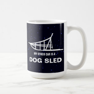 Mug Ma Autre Voiture Est Un Traîneau à Chiens